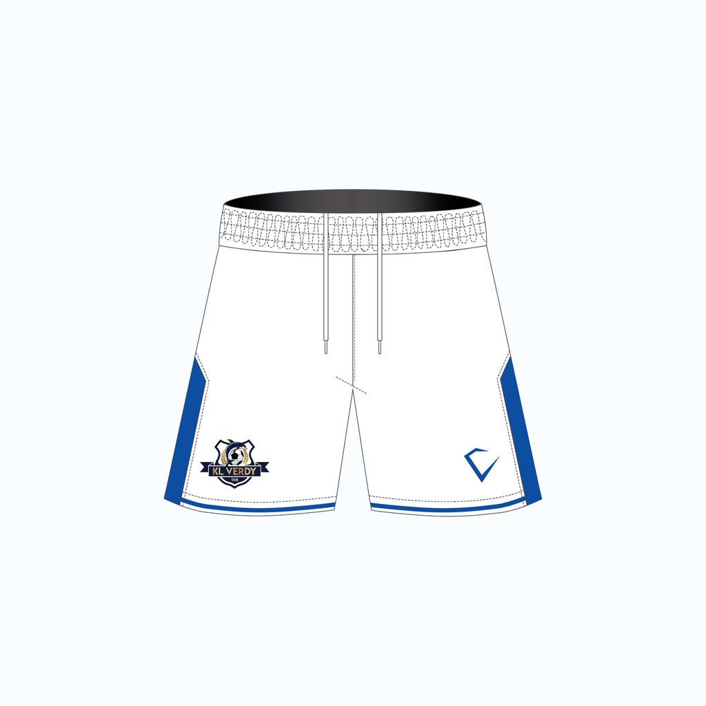 KL Verdy - White Gameday Shorts (Youth - 2Y)